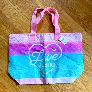 Justice beach bag